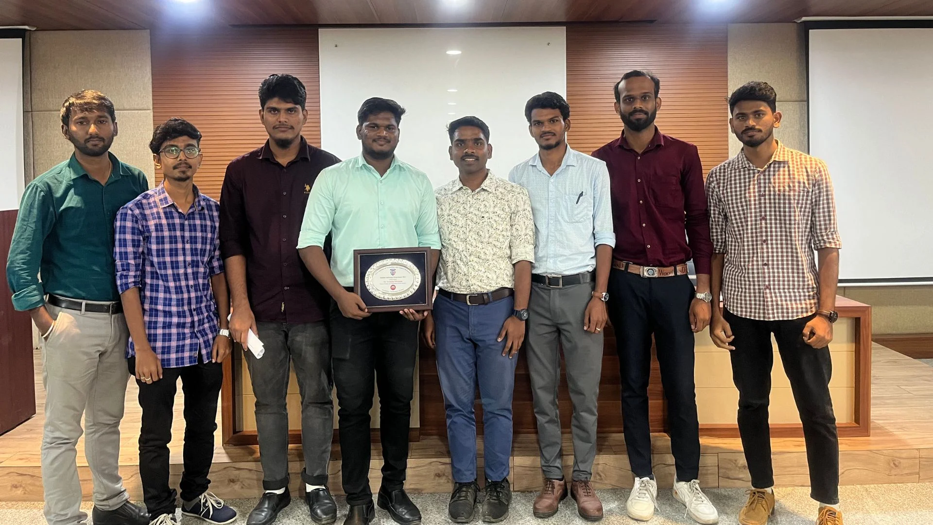 Nesans engineers conducting a STEM workshop at an engineering college